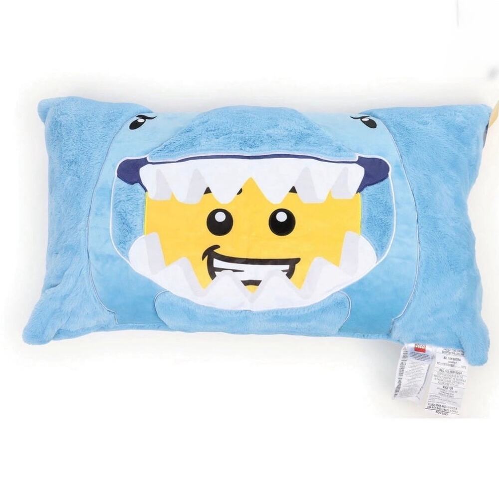Lego 3D Oversized Furry Body Pillow 30”x 18”